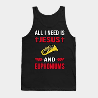 I Need Jesus And Euphonium Euphoniums Tank Top